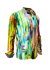 Shirt with Button Down THE COLORS OF MIAMI – GERMENS artfashion – 100 % Cotton - Size 3XL