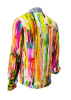 Shirt with Button Down THE COLORS OF MIAMI – GERMENS artfashion – 100 % Cotton - Size 4XL