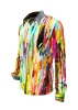 Shirt with Button Down THE COLORS OF MIAMI – GERMENS artfashion – 100 % Cotton - Size 4XL