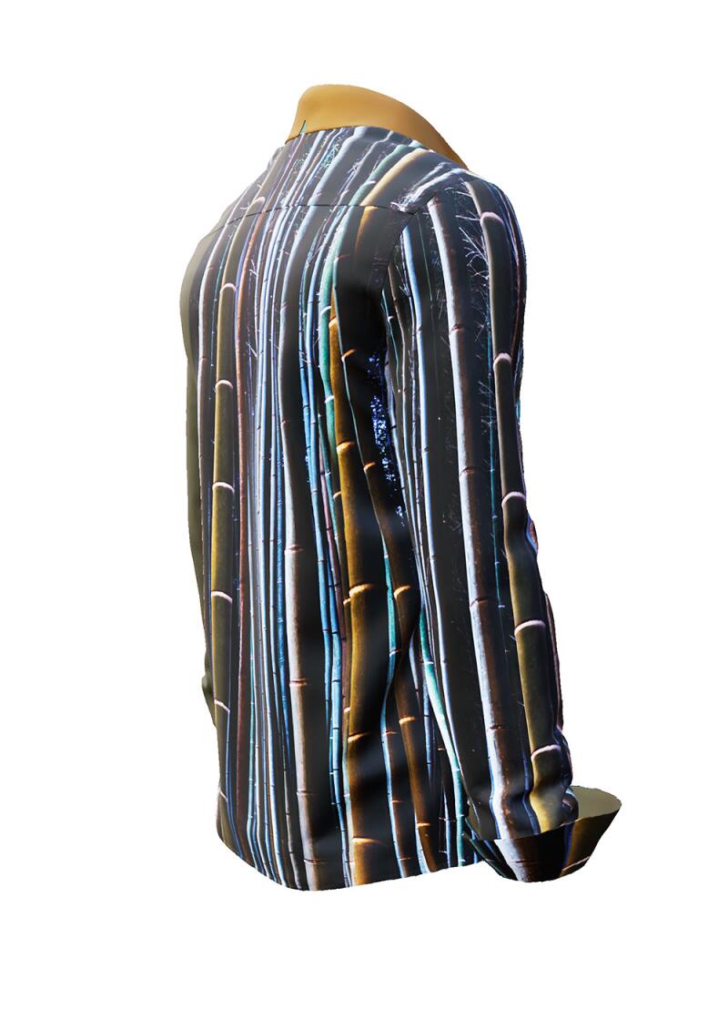 BAMBUS - Dark green shirt - GERMEN