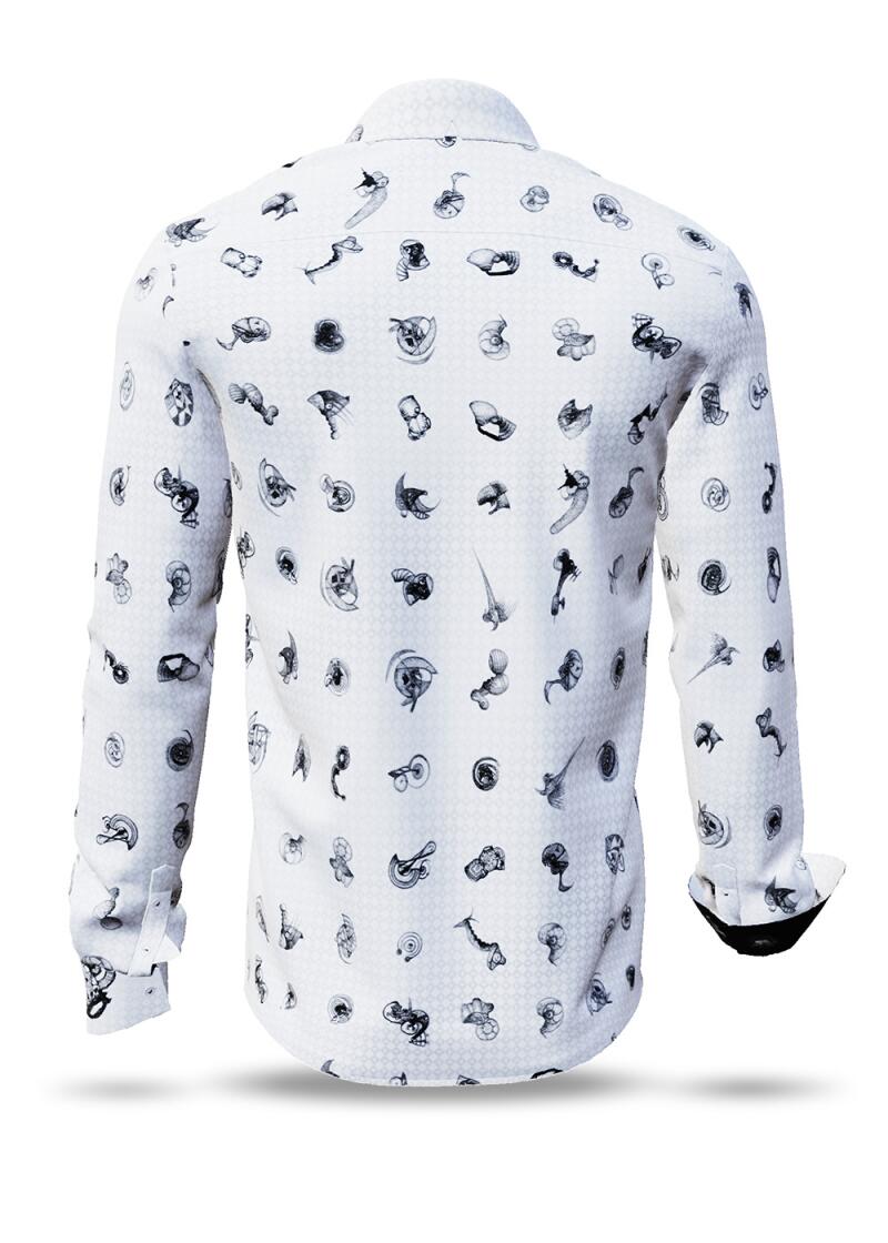 FLUGZAUBER WEIS - Extravagant black and white men\'s...