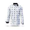 Button Up Shirt FLUGZAUBER BLANC from GERMENS