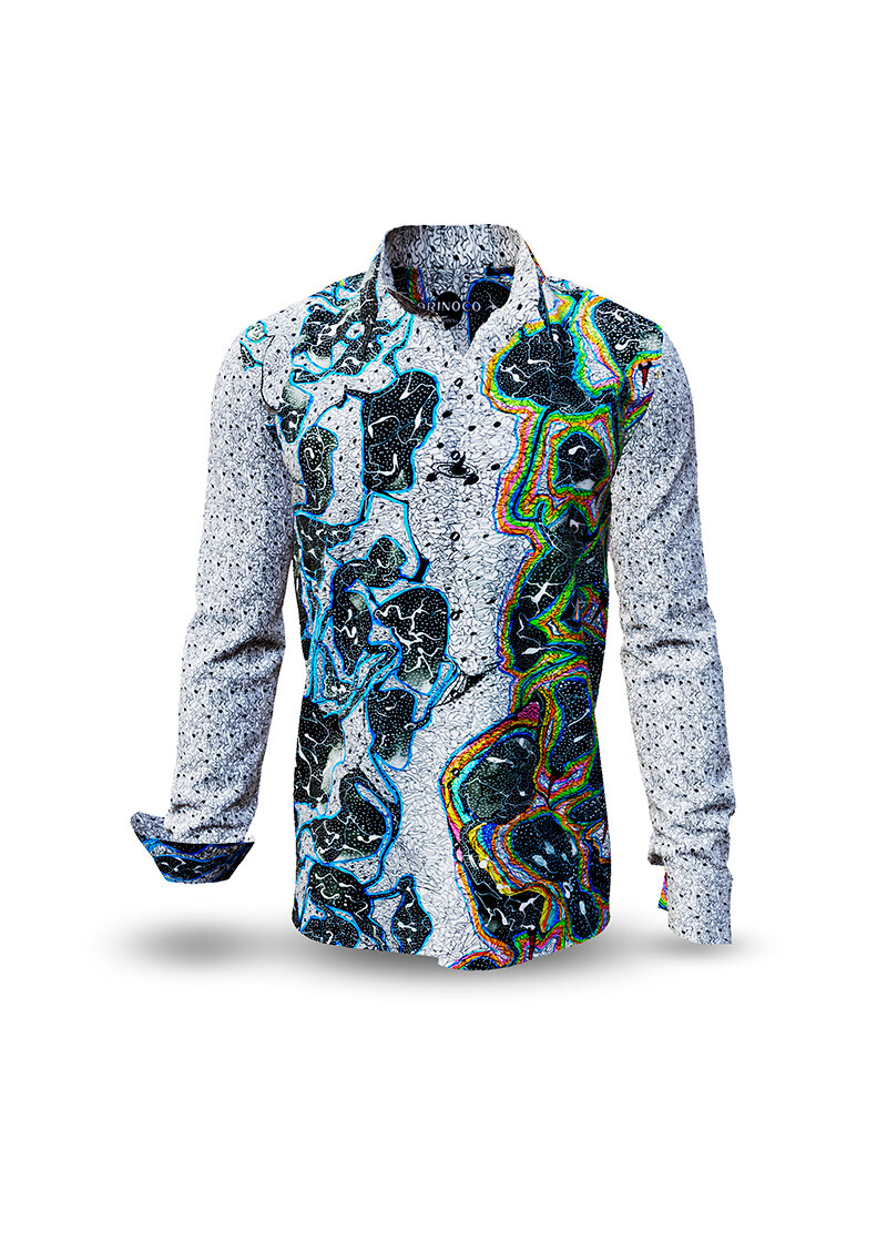 Entdecke bunte Hemden Herren ORINOCO - 100 % Baumwolle