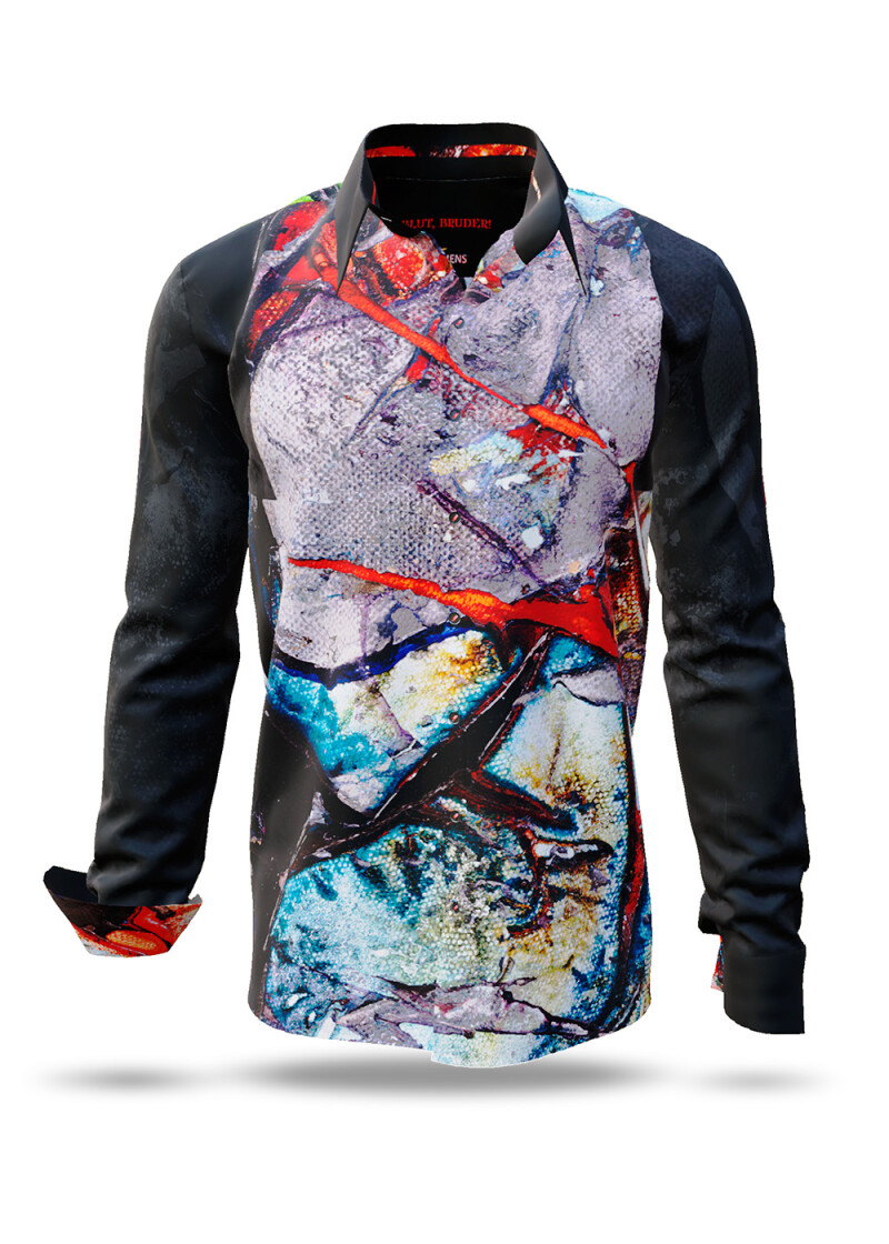 Button Up Shirt BLUT, BRUDER! from GERMENS