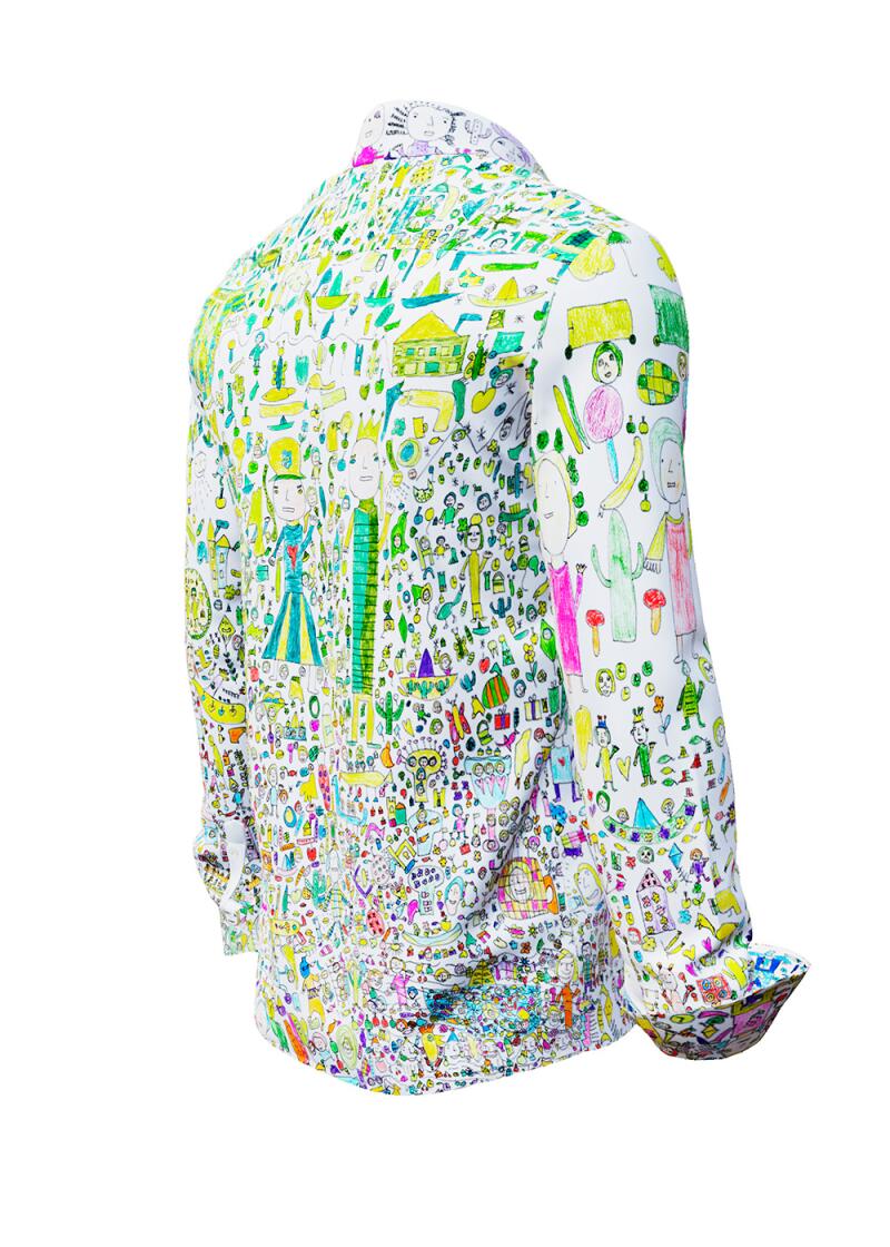 KNIGREICH GLCK - Buntes Hemd mit vielen Details - GERMENS