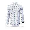 men´s long sleeve casual shirts FLUGZAUBER BLANC - GERMENS
