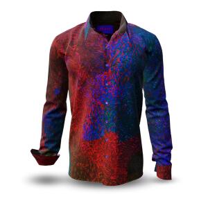 FRAXI KALUDINA - blue red black shirt - GERMENS