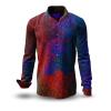 FRAXI KALUDINA - blue red black shirt - GERMENS