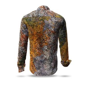 FRAXI KIXALA - Brown ochre shirt - GERMENS