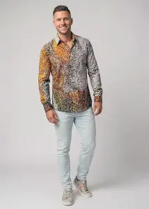 Discover colorful button up shirts for men FRAXI KIXALA -...