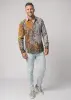Entdecke bunte Hemden Herren FRAXI KIXALA - 100 % Baumwolle