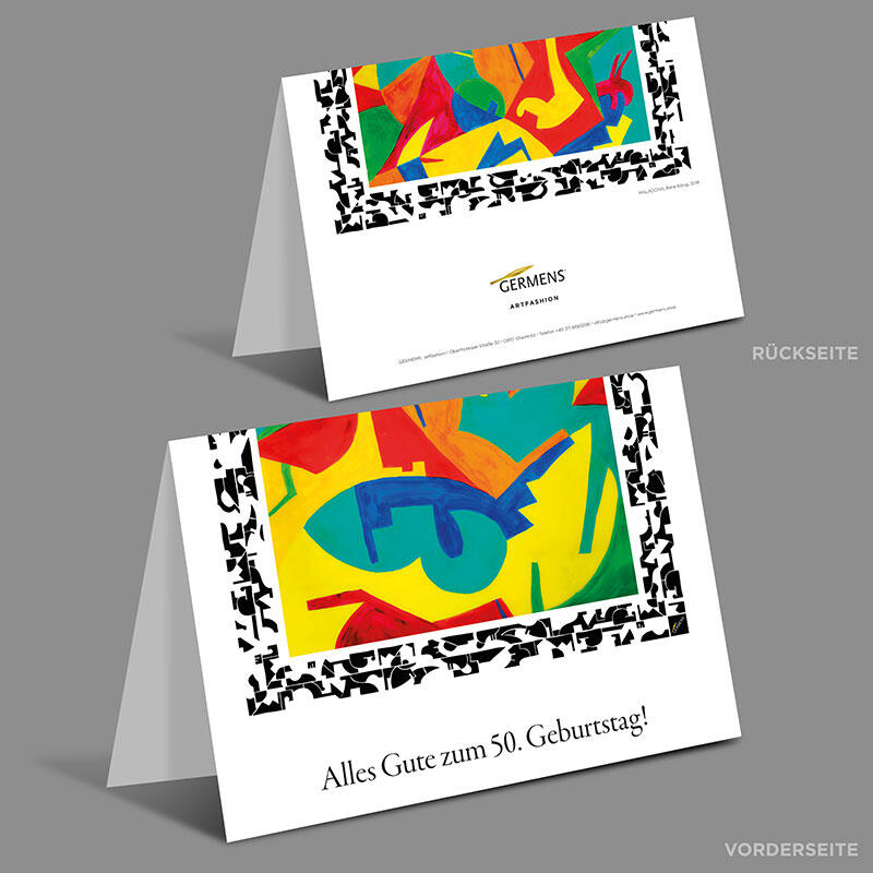 50th Birthday ♥ Gift Voucher from GERMENS artfashion