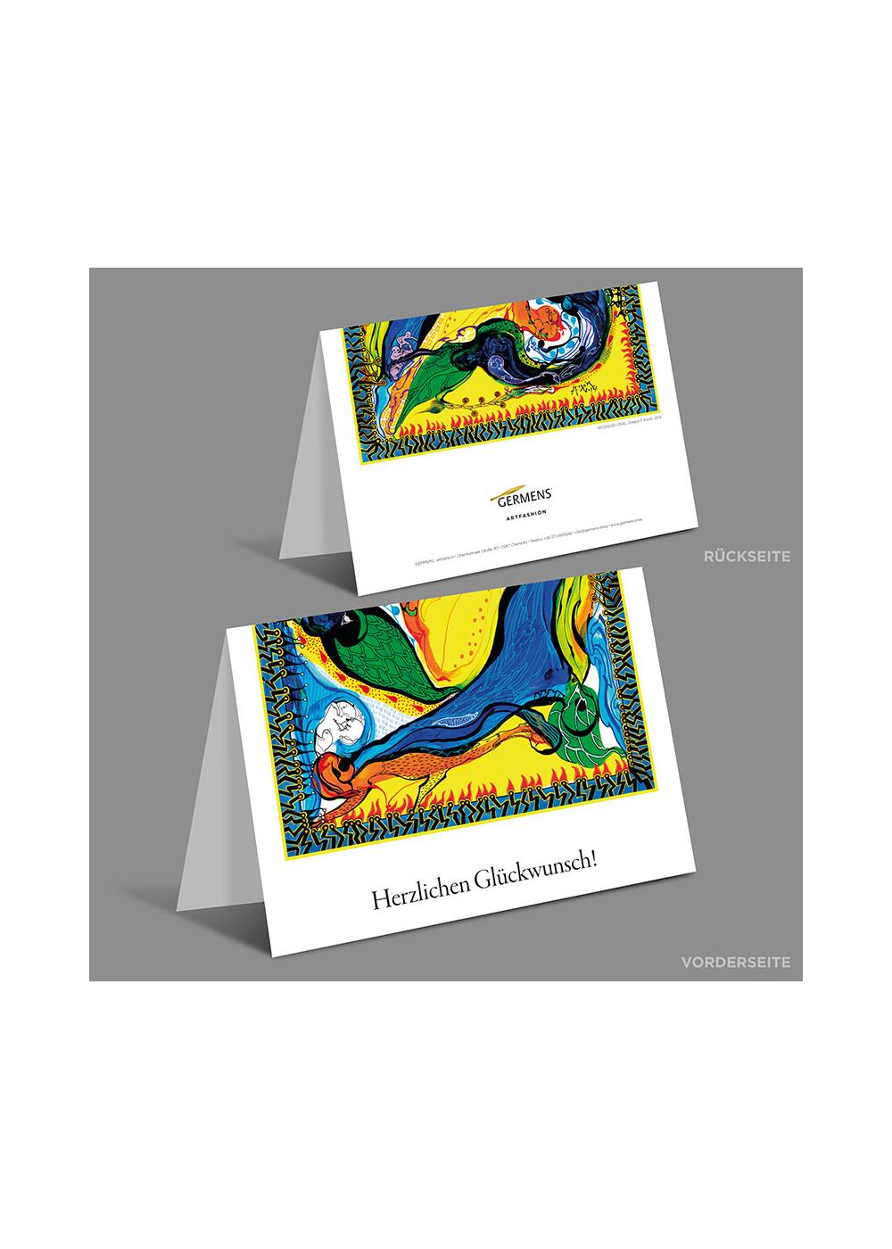 HERZLICHEN GLÜCKWUNSCH Geschenkgutschein - GERMENS