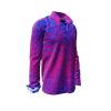 Button Up Shirt HEXAGON AMETHYST from GERMENS