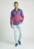 Entdecke bunte Hemden Herren HEXAGON AMETHYST - 100 % Baumwolle