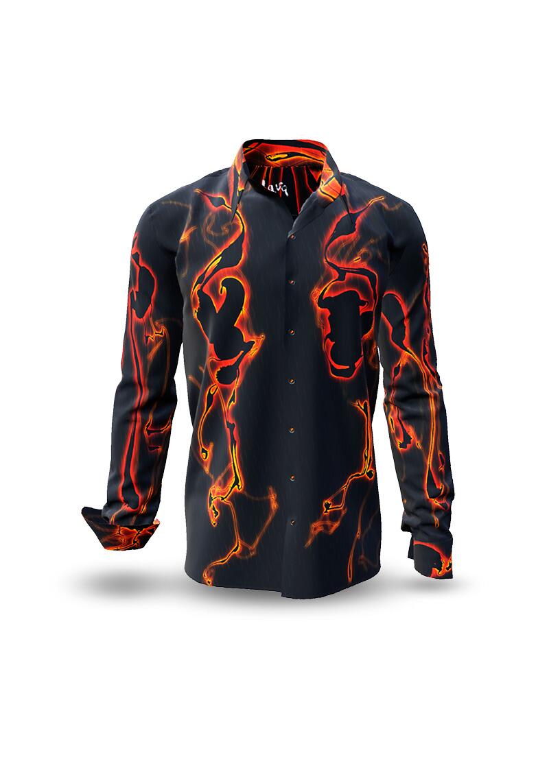 Button Up Shirt LAVA from GERMENS
