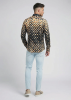 Hemd Herren HEXAGON KUPFER – GERMENS artfashion – 100 % Baumwolle - Größe XXL