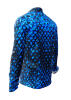 HEXAGON KOBALT Hemden Herren - 100 % Baumwolle - GERMENS artfashion