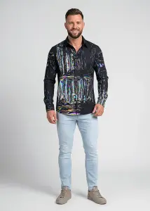 Discover colorful button up shirts for men DISPERSION -...