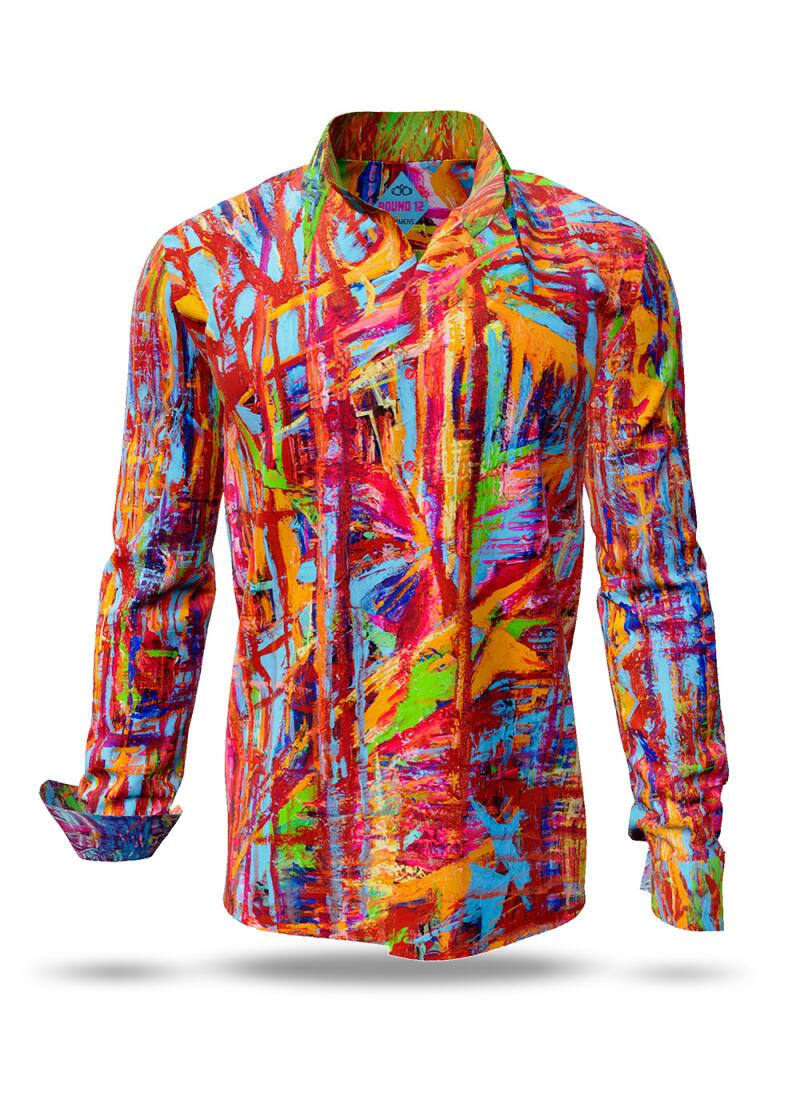 Discover Button Up Shirt ROUND 12 - 100 % cotton