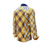 BERGIDYLL SAND - Ochre check shirt - GERMENS