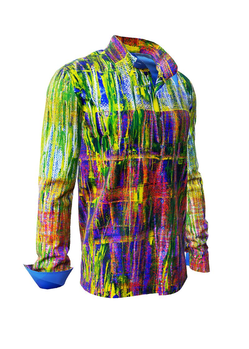 FLUORO - Buntes Freizeithemd - GERMENS