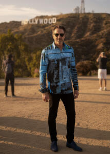 Button Up Shirt I WAS BORN IN from GERMENS