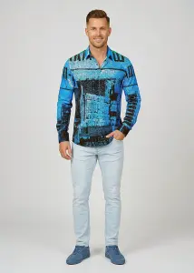 I WAS BORN IN Hemden Herren - 100 % Baumwolle - GERMENS...