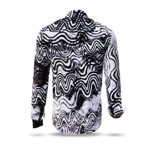 GOOD VIBRATIONS - Black white shirt - GERMENS