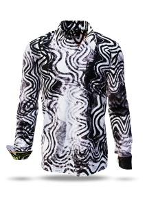 Entdecke bunte Hemden Herren GOOD VIBRATIONS - 100 % Baumwolle