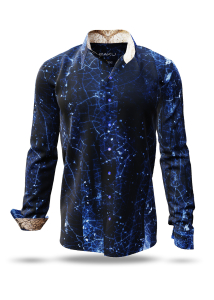 Entdecke bunte Hemden Herren RAKU - 100 % Baumwolle