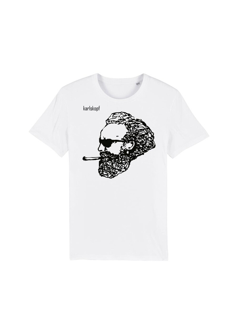 ROCKER - Weißes Herren TShirt - KARLSKOPF