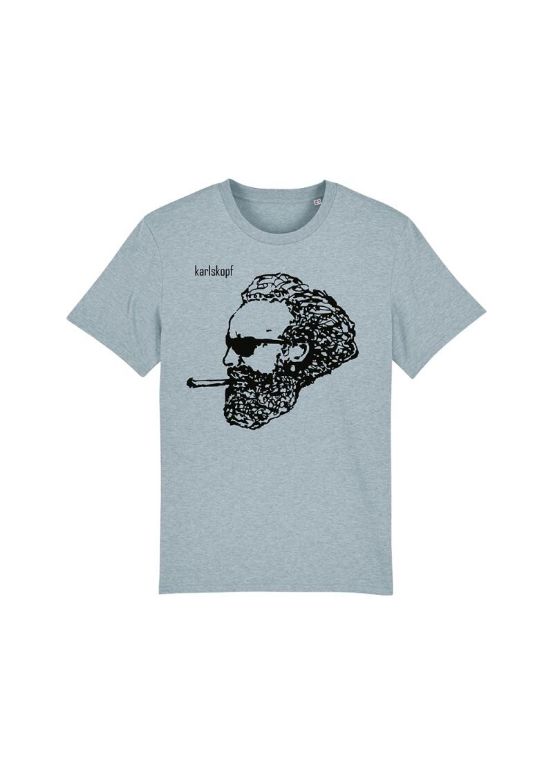 ROCKER - Blaues Herren TShirt - KARLSKOPF