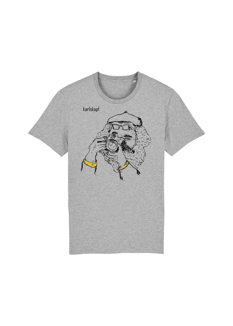 FOTOGRAF - Graues Herren TShirt - KARLSKOPF