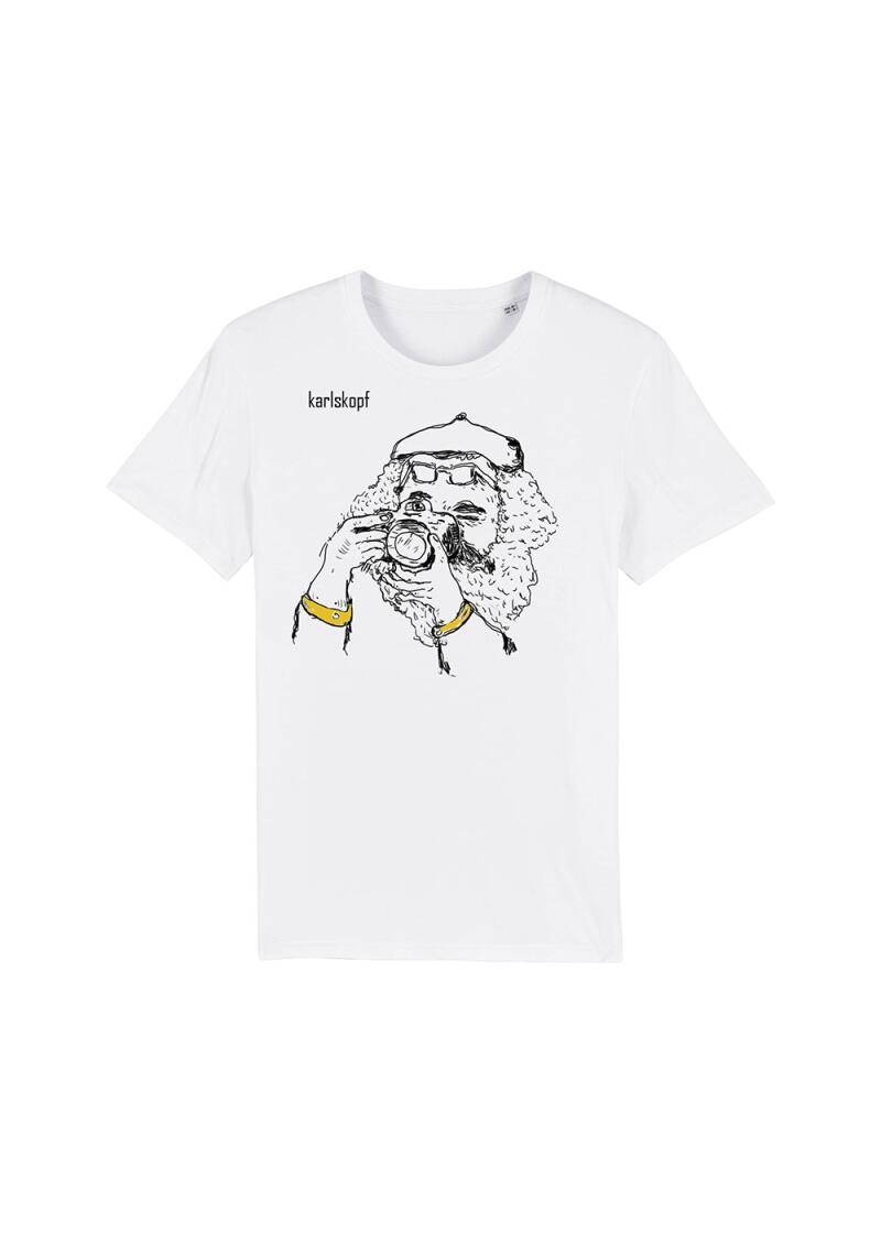 FOTOGRAF - Weißes Herren TShirt - KARLSKOPF