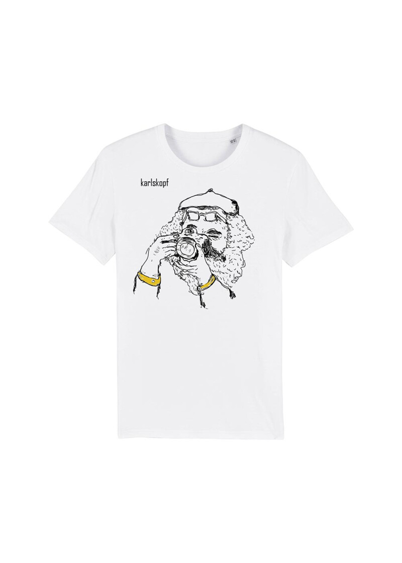 FOTOGRAF - Weißes Herren TShirt - KARLSKOPF