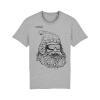 SKIFAHRER - Graues Herren TShirt - KARLSKOPF