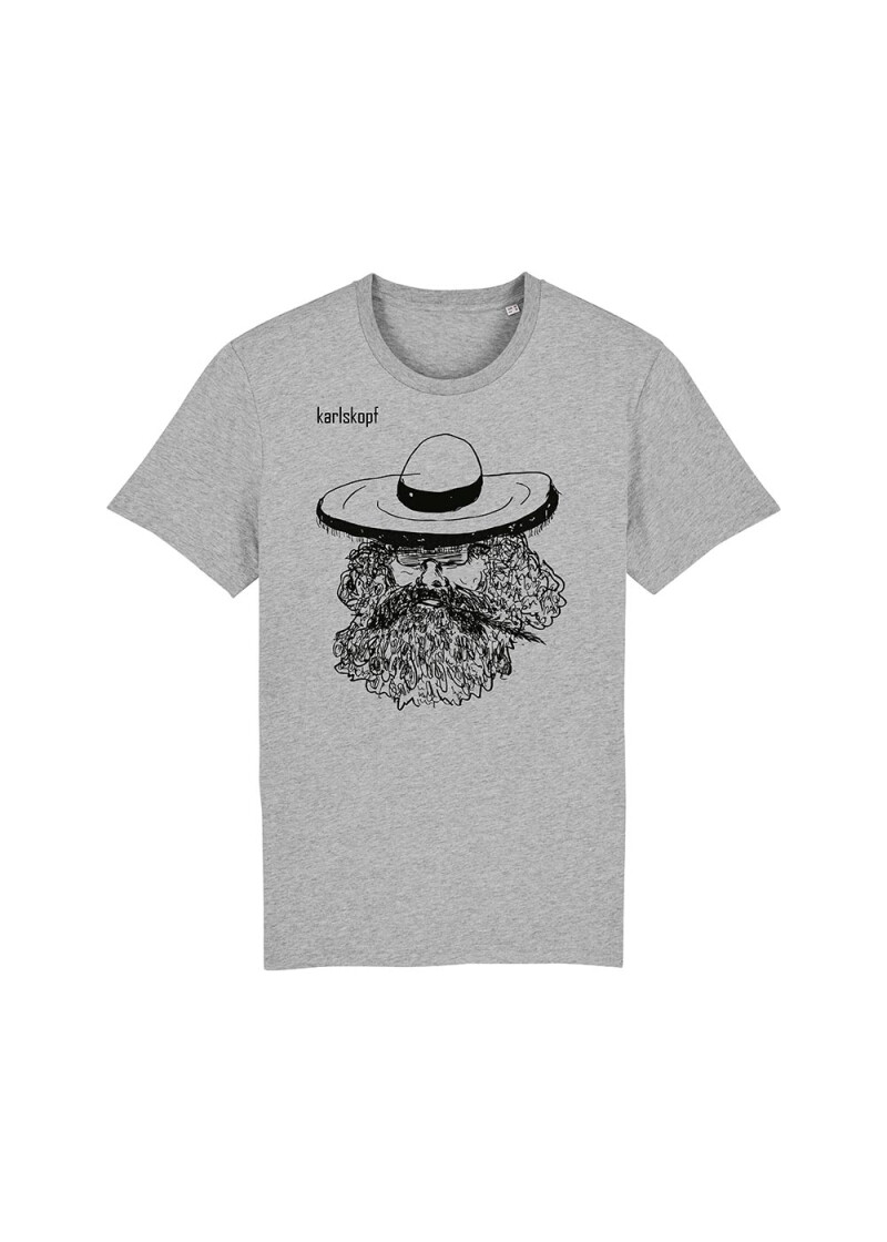 MEXIKANER - Graues Herren TShirt - KARLSKOPF