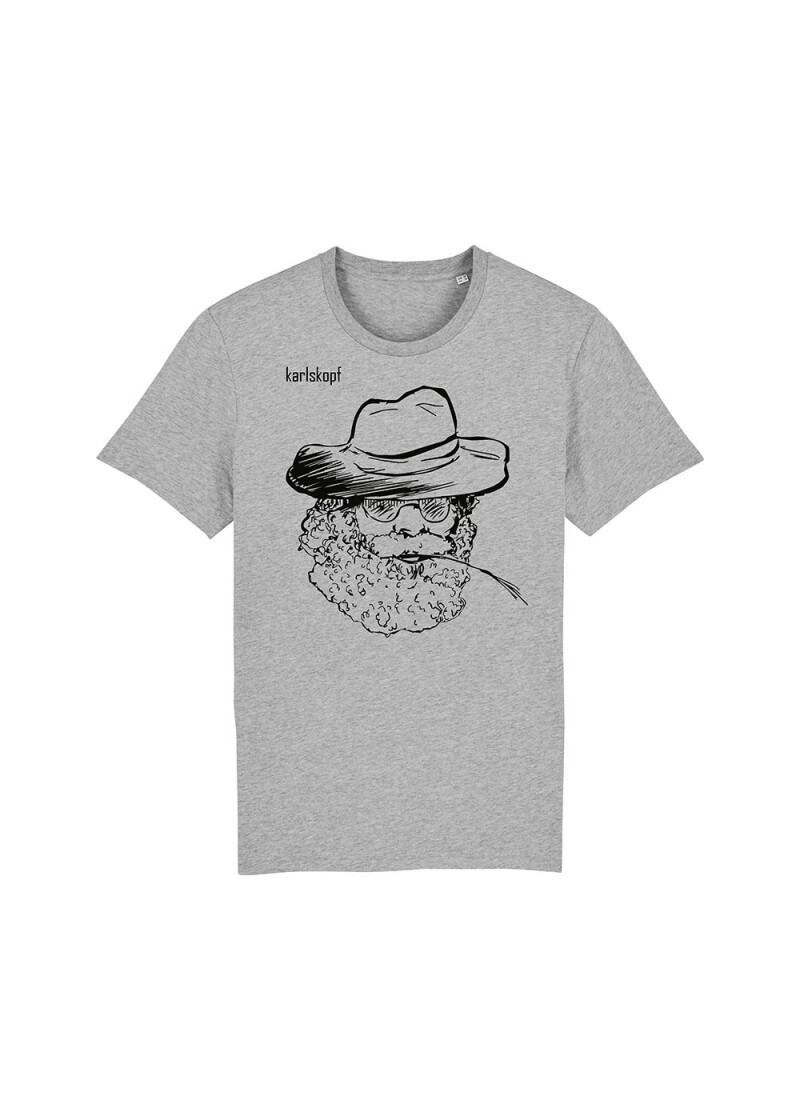 FARMER - Graues Herren TShirt - KARLSKOPF