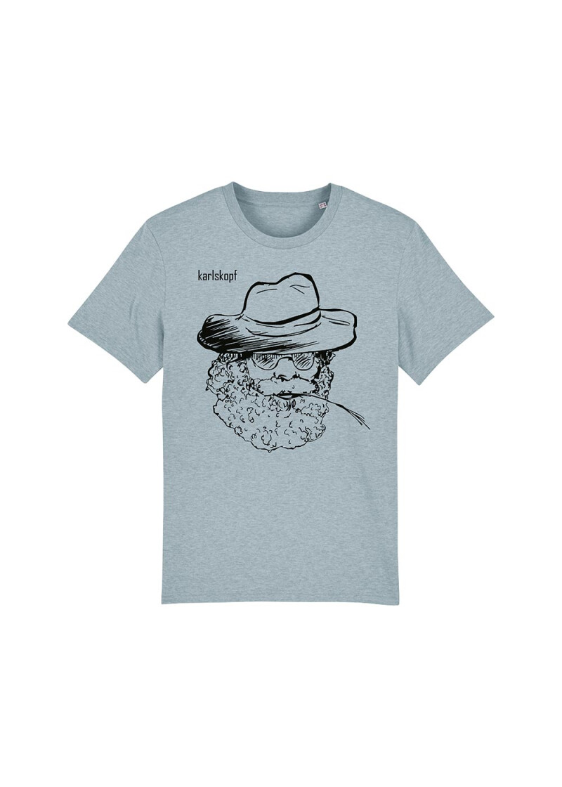 FARMER - Blaues Herren TShirt - KARLSKOPF