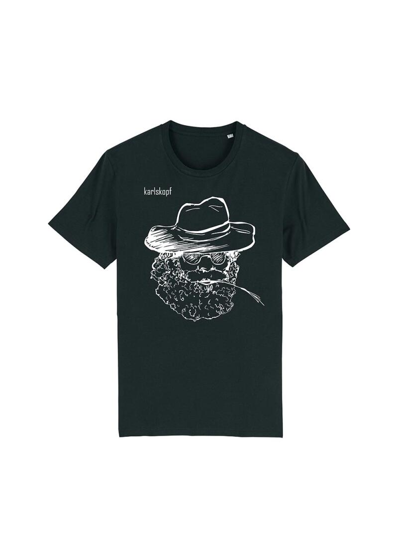 FARMER - Schwarzes Herren TShirt - KARLSKOPF