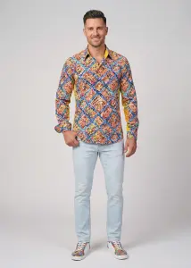 Discover colorful button up shirts for men MIROUGE SUMMER...