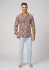 Discover colorful button up shirts for men MIROUGE SUMMER - 100% cotton