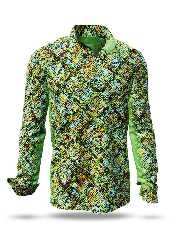 Entdecke bunte Hemden Herren MIROUGE SPRING - 100 % Baumwolle