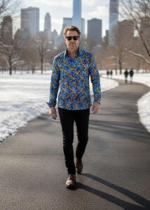 Button Up Shirt MIROUGE WINTER from GERMENS