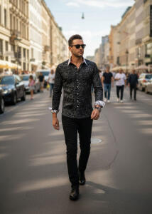 Hemden Herren SCHIEFER von GERMENS