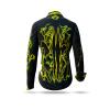 extravagante schwarz grüne Hemdbluse für Damen TERRA GREEN von GERMENS artfashion - 100% Baumwolle Made in Germany