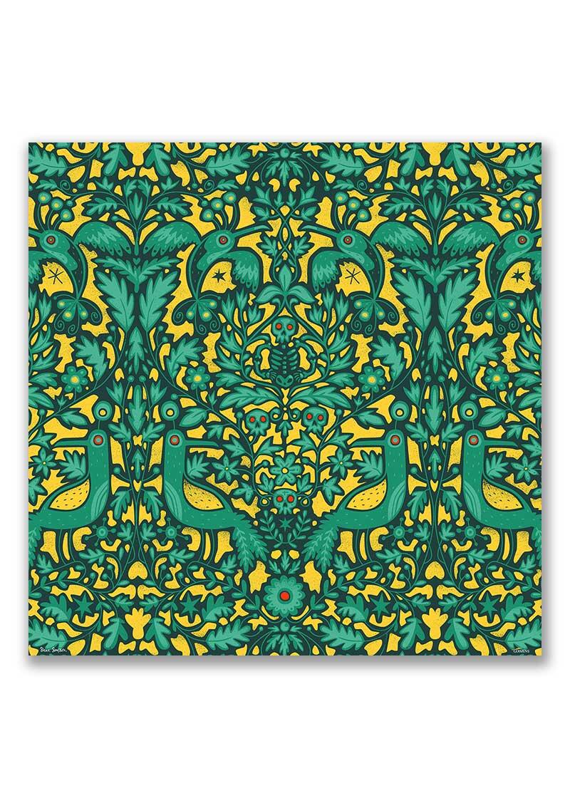 Germens Seidentuch No. 012 - Skull