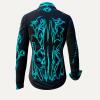 KALLAINOS SCHWARZ TUERKISE BLUSE 005 4 Blusen Damen - 100 % Baumwolle - GERMENS artfashion