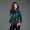 KALLAINOS -Black purple blouse - GERMENS